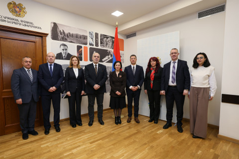 Ժաննա Անդրեասյանն ընդունել է Բուլղարիա-Հայաստան բարեկամական խմբի անդամներին