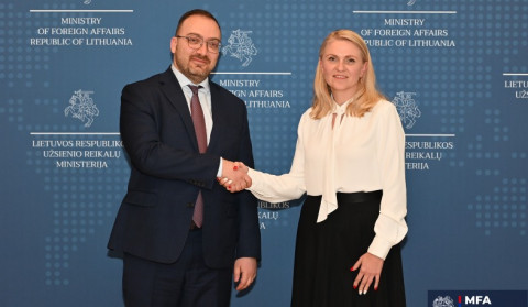 ԱԳՆ գլխավոր քարտուղարը հանդիպել է Լիտվայի ԱԳՆ կանցլերի հետ