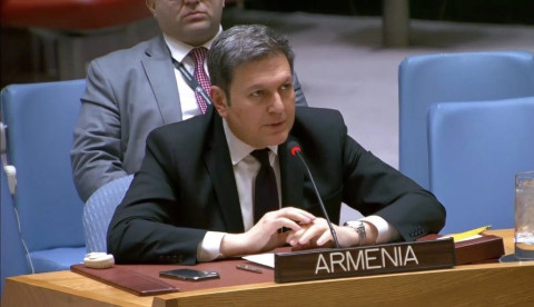 Paruyr Hovhannisyan presented Armenia's position on rule of law and regional peace at UN Security Council