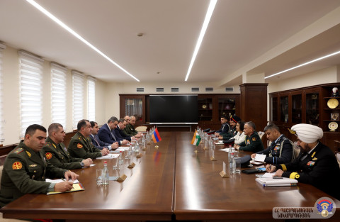 General Chauhan, during his meeting with Suren Papikyan, expressed India's readiness to continue developing cooperation
