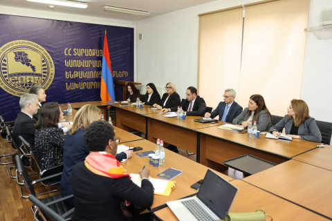 ՏԿԵՆ-ում Եվրոպական ներդրումային բանկի պատվիրակության հետ քննարկվել է Հայաստանում իրականացվող ծրագրերի ընթացքը
