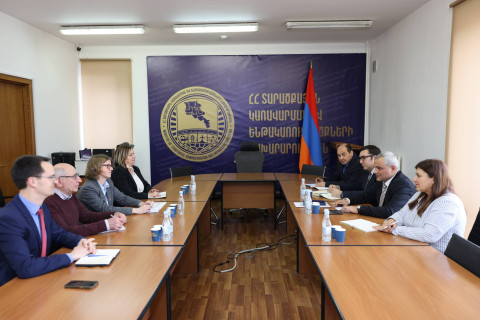 ՏԿԵ նախարարի տեղակալը և KFW բանկի տարածաշրջանի տնօրենը քննարկել են Կովկասյան էլեկտրահաղորդման ցանց ծրագրի ընթացքը