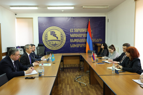 Քննարկվել են Հայաստան-Ղազախստան ուղիղ չվերթերի վերականգնման հարցեր