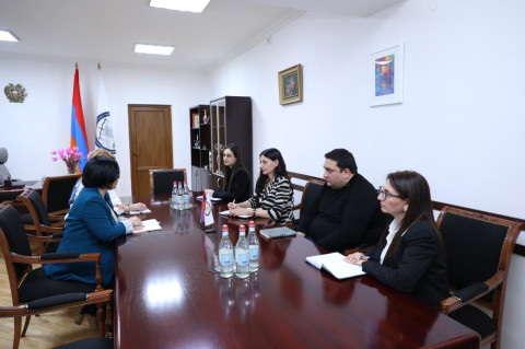 ՄԻՊ-ն ու Հայաստանի արհմիությունների կոնֆեդերացիայի նախագահը աշխատանքային և սոցիալական իրավունքների պաշտպանությանն առնչվող հարցեր են քննարկել
