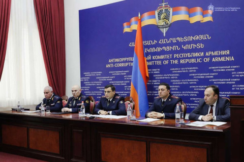 Հակակոռուպցիոն կոմիտեի կոլեգիայի նիստում ամփոփվել են 2025 թվականի արդյունքները. լավագույն ծառայողներին պարգևագրեր են հանձնվել