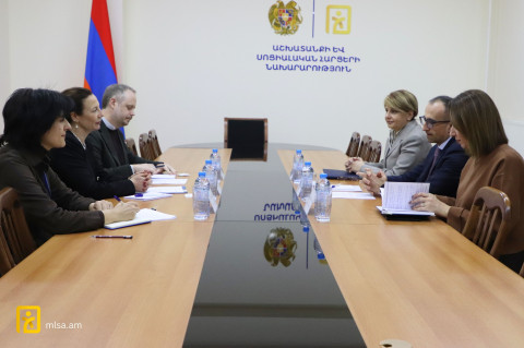 Արսեն Թորոսյանը և Պարենի համաշխարհային ծրագրի ներկայացուցիչները քննարկել են սոցիալական աջակցության ծրագրերը