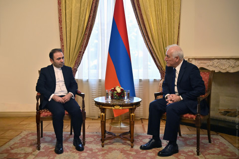 Vahagn Khachaturyan congratulated Iranian Ambassador on victory of Islamic Revolution during meeting