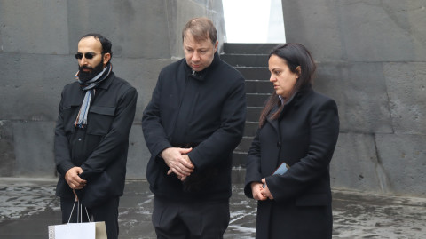 Secretary-General of the National Museum of Oman visited Armenian Genocide Memorial Complex