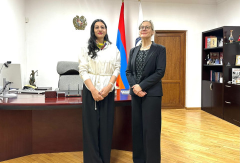 Անահիտ Մանասյանը Շվեդիայի դեսպանի հետ հանդիպմանը խոսել է քրեական վարույթի շրջանակներում իրավունքների երաշխիքների մասին