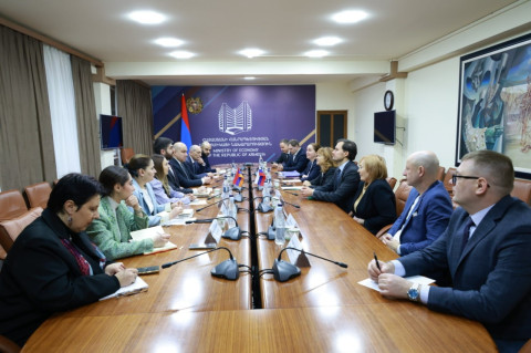 Արման Խոջոյանը և ՌԴ գյուղատնտեսության նախարարի տեղակալը քննարկել են գյուղմթերքի արտահանման ծավալների ավելացման հեռանկարները