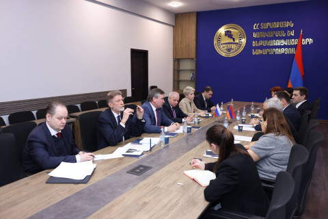 ՏԿԵ նախարարը և ՌԴ դեսպանը քննարկել են ՀԱԷԿ-ի 2-րդ էներգաբլոկի շահագործման ժամկետի երկարաձգման հարցեր