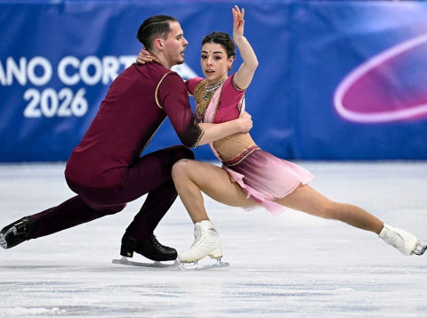 Ermənistan təmsilçiləri Karina Akopova və Nikita Raxmanin Olimpiadada 14-cü yeri tutdular