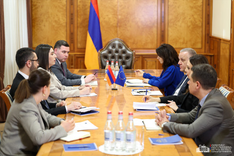 Եվրոպոլում Հայաստանի կողմից կապի սպա կնշանակվի․ ՆԳ նախարարն ընդունել է ԵՄ դեսպանին