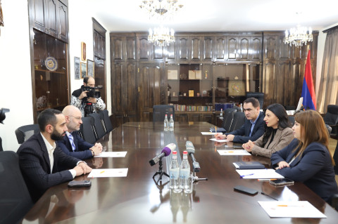Շիրակի մարզպետը և ՄԻՊ-ը քննարկել են մարզում մարդու իրավունքների պաշտպանությանն առնչվող հարցեր