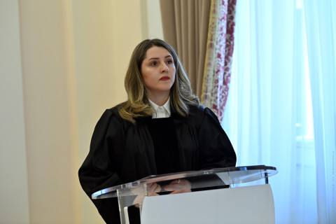 Հանրապետության նախագահի նստավայրում տեղի է ունեցել դատավորի երդման արարողություն