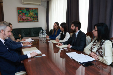 Arman Xocoyan və ADA-nın baş direktoru əməkdaşlığın dərinləşdirilməsi və genişləndirilməsi üçün perspektivli istiqamətlər barədə fikir mübadiləsi aparıblar