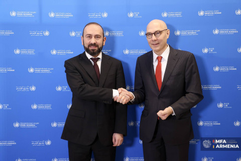 Mirzoyan BMT-nin İnsan Hüquqları üzrə Ali Komissarına Ermənistanın sülhün institusionallaşdırılmasına yanaşmalarını təqdim edib