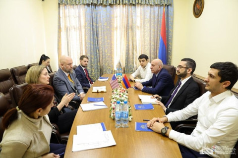 Կուժեղացվեն կիբեռանվտանգության ոլորտի կարողությունները. Արմեն Ղազարյանն ընդունել է ԱՄՆ դեսպանության ԹՊԻՀ գրասենյակի և FBI-ի ներկայացուցիչներին
