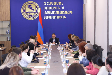 Կայացել է ՏԿԵ նախարարին կից ձևավորված հասարակական խորհրդի առաջին նիստը