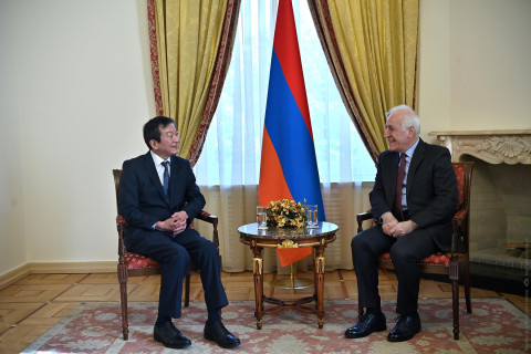 ՀՀ նախագահը և Ճապոնիայի դեսպանը քննարկել են երկու երկրի միջև գործընկերության հետագա զարգացման ուղիները