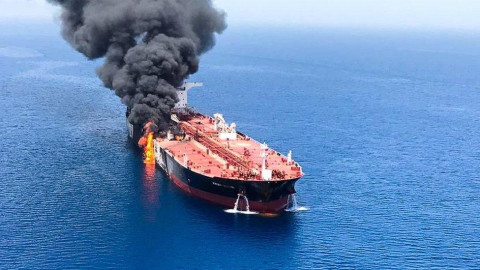 Oil tanker attacked near Oman's coast