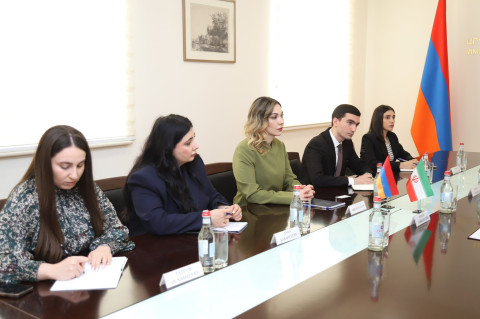 Սրբուհի Գալյանն ու Իրանի դեսպանը քննարկել են արդարադատության ոլորտին առնչվող հարցեր