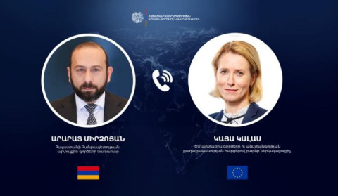 Արարատ Միրզոյանը և Կայա Կալասն ընդգծել են ՀՀ-ԵՄ օրակարգն առաջ մղելու հարցում ակտիվ ներգրավվածությունը