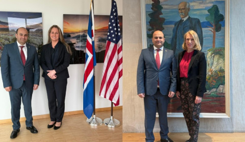 Ambassador Mkrtchyan presented Armenia-US bilateral agenda to Ambassadors of Norway and Iceland to US