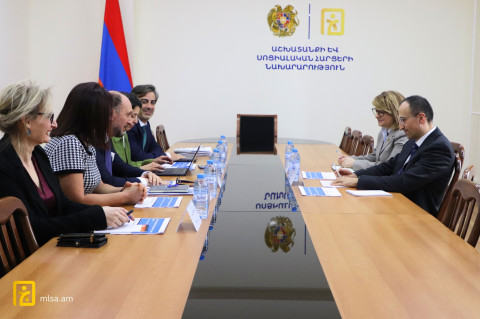 Աշխատատեղերի ստեղծում և սոցիալական ինտեգրում․ նախարարն ընդունել է ՀԲ ներկայացուցչին