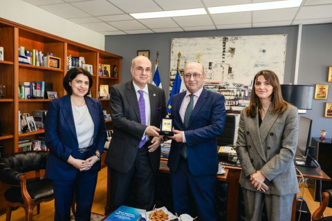 Քննարկվել են արդարադատության ուղղությամբ Հայաստանի և Հունաստանի միջև ինստիտուցիոնալ համագործակցություն հաստատելու քայլերը