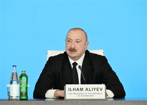Peace with Armenia exists not only on paper, Aliyev