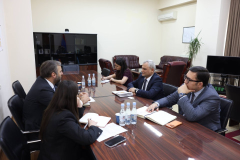 ՏԿԵ նախարարի տեղակալն ու ՎԶԵԲ Հայաստանի գրասենյակի ղեկավարը քննարկել են էներգետիկայի ոլորտում իրականացվող ընթացիկ ծրագրերը
