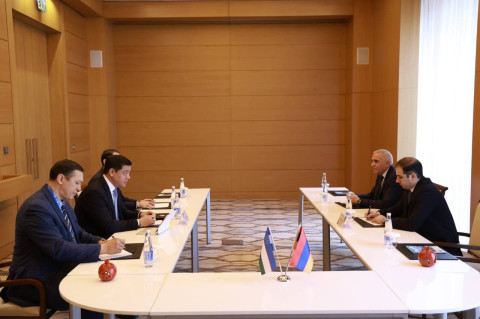 Էդուարդ Հակոբյանը Ուզբեկստանի գործընկերոջ հետ քննարկել է հարկային վարչարարության ոլորտում թվային լուծումների առաջատար փորձի փոխանակման հեռանկարները