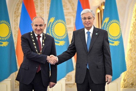 Please accept my sincere congratulations on successful holding of constitutional referendum: Pashinyan to President of Kazakhstan