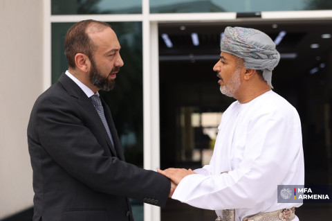 Meeting of Foreign Minister of Armenia with Minister of Transport, Communications and Information Technology of Oman