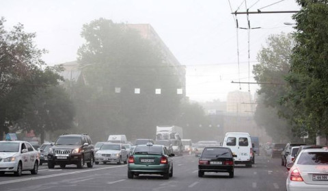 Փոշու պարունակությունը գերազանցել է սահմանային թույլատրելի կոնցենտրացիան Երևանի 3 վարչական շրջաններում