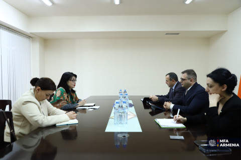 Ռոբերտ Աբիսողոմոնյանը և Կաորի Իշիկավան մտքեր են փոխանակել Հայաստանի և ՄԱԿ Կանայք կառույցի միջև առկա ոլորտային համագործակցության շուրջ