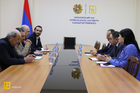 ԱՍՀ նախարարը և Թուֆենկյան հիմնադրամի տնօրենը քննարկել են համագործակցության հնարավոր ուղղությունները