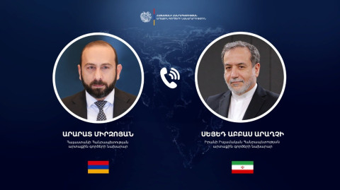 Mirzoyan və Araqçi Yaxın Şərqdəki vəziyyətin həlli imkanları barədə fikir mübadiləsi aparıblar