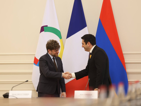 «Ֆրանկոֆոնիայի մրցանակ` Ազգային ժողովի նախագահի կողմից». Ալեն Սիմոնյանը մասնակցել է մրցույթի մրցանակաբաշխության արարողությանը