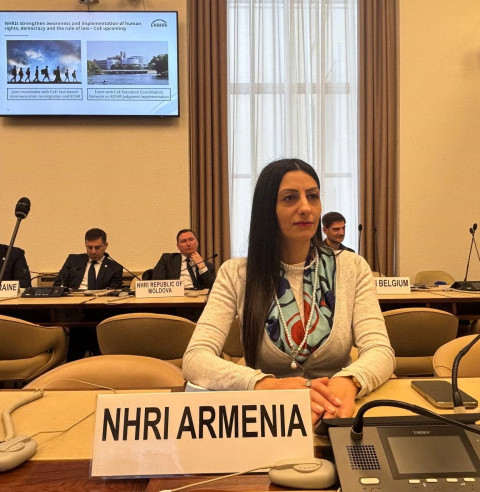Անահիտ Մանասյանը մասնակցել է Մարդու իրավունքների պաշտպանության ազգային հաստատությունների եվրոպական ցանցի (ENNHRI) համաժողովին