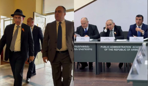 Հերթական դասը Կառավարման ակադեմիայում․ Նիկոլ Փաշինյան