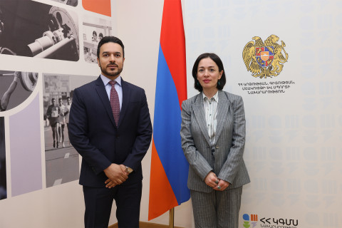 Մշակույթը ժողովուրդների միջև կապերի ամրապնդման կարևոր գործիք է․ Ժաննա Անդրեասյանը՝ Կատարի նորանշանակ դեսպանին