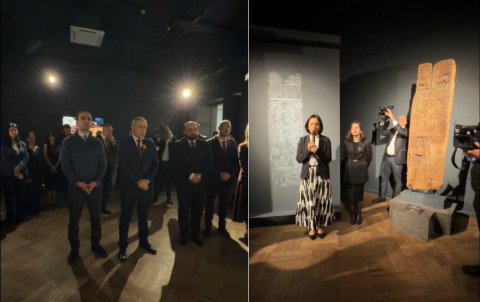 Փաշինյանը Հայաստանի պատմության թանգարանում մասնակցել է հայկական եկեղեցու դռան փեղկի ցուցադրությանը