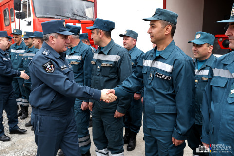 Փրկարարական ստորաբաժանումների մրցունակությունը հիմնված է փորձի և նորարարական մեթոդների կիրառման վրա․ ՓԾ տնօրենն այցելել է Վայոց ձոր