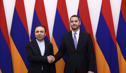 RA NA Vice Speaker and Iranian Ambassador exchange views on regional developments