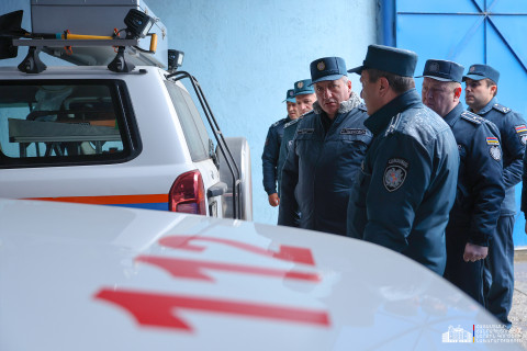 ՓԾ տնօրենը այցելել է հատուկ նշանակության փրկարարական աշխատանքների իրականացման կենտրոն