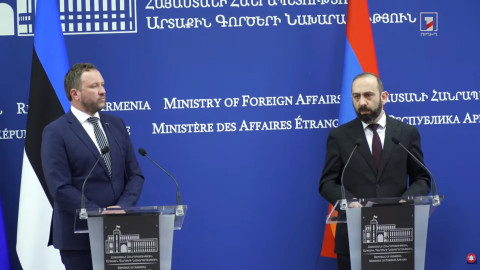 Mirzoyan presented Estonian Foreign Minister with work on normalization of relations with Azerbaijan and Turkey and TRIPP