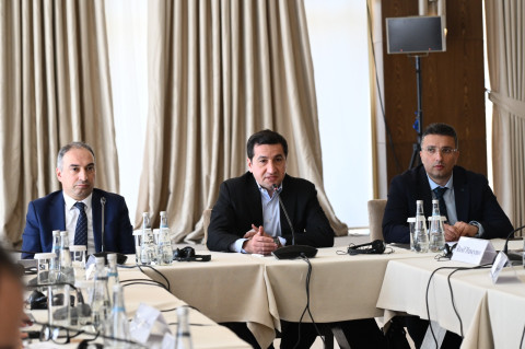 Hikmet Hajiyev hosted participants of roundtable of Peace Bridge initiative