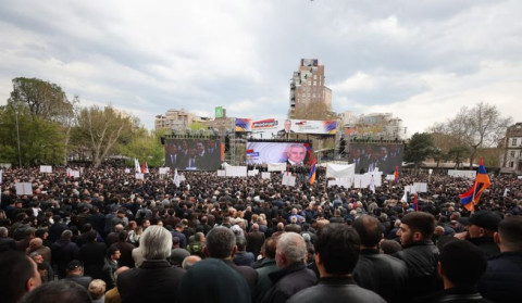 «Ուժեղ Հայաստանը» հանրահավաք է անցկացրել Ազատության հրապարակում